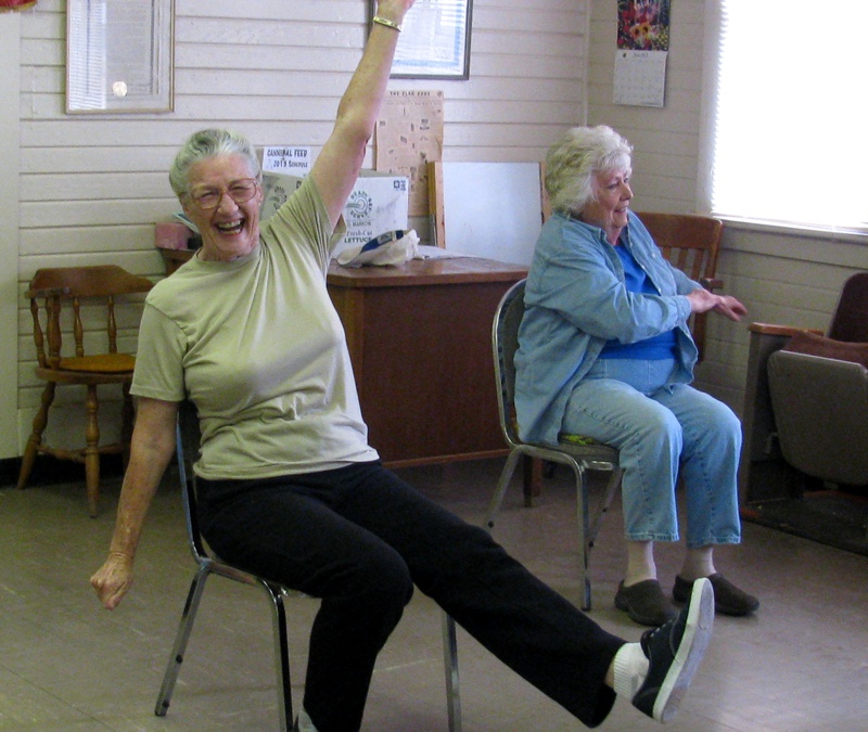 chair yoga elderly