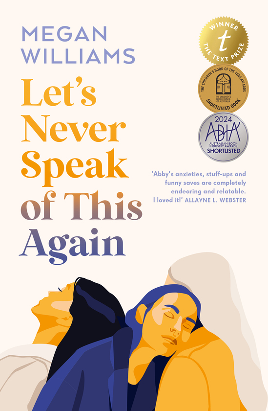 let's never speak of this again book cover