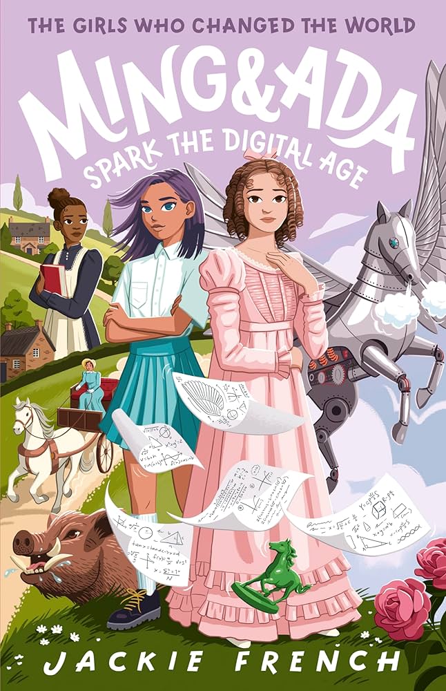 book cover of ming and ada spark the digital age