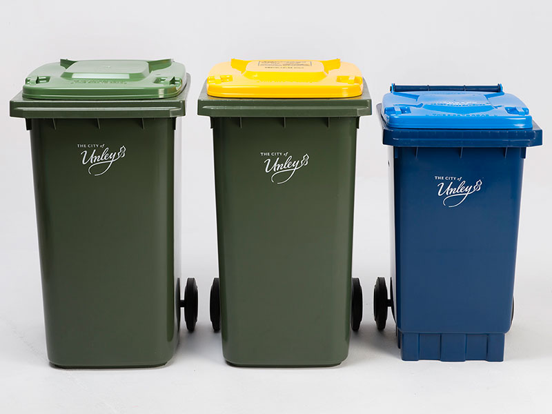 What to put in your 3 bins City of Unley